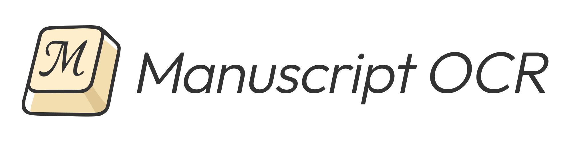 Логотип manuscript-ocr